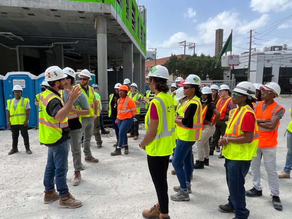 Power Construction and Chicago Women in Trades students